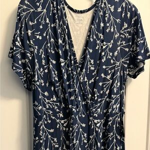 41 Hawthorn Navy and White Floral Maxi Dress StitchFix